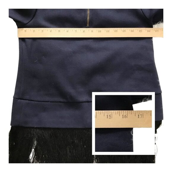 J. Crew sweatshirt with fringe hem, Size XXS - Picture 7 of 8